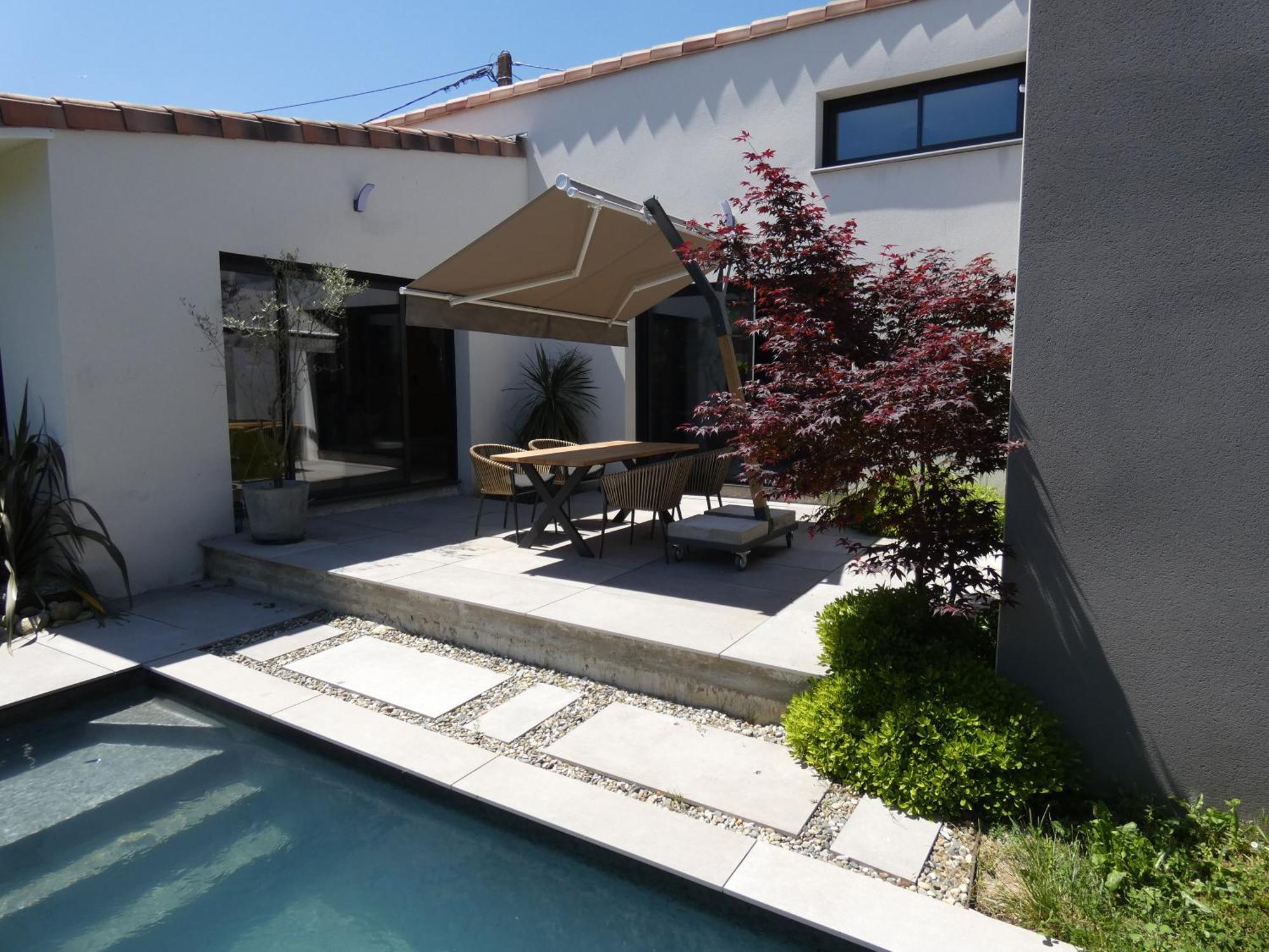 Villa Moderne Avec Piscine Альби Экстерьер фото